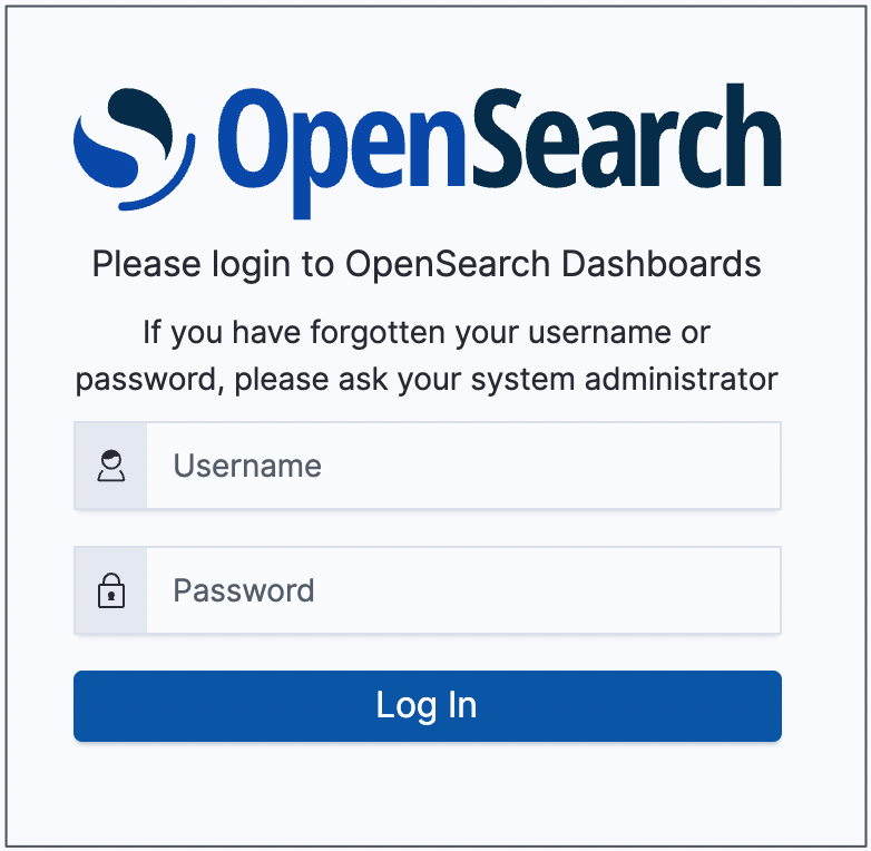 opensearch-login